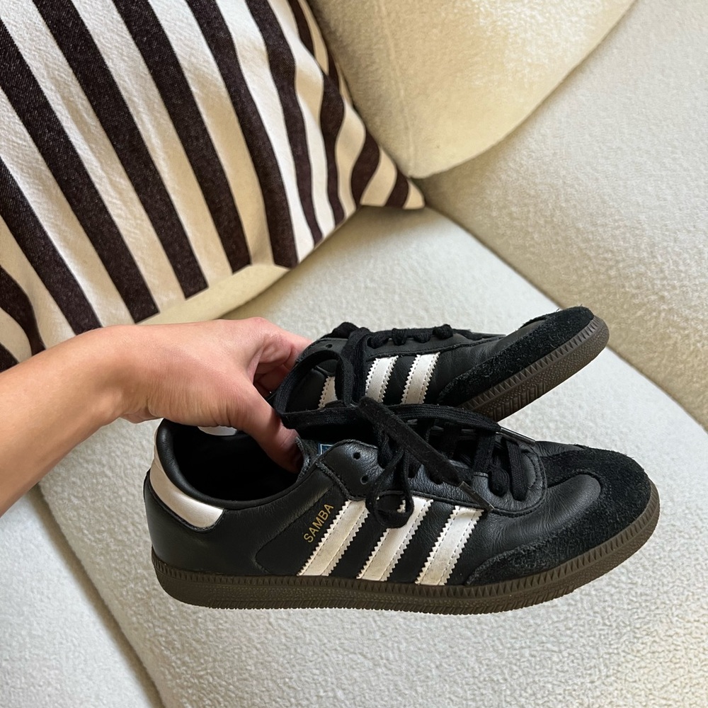 Adidas Black and White Sambas
